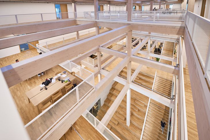 La singular arquitectura del Campus Talent de Múnich. La singular arquitectura del Campus Talent de Múnich.