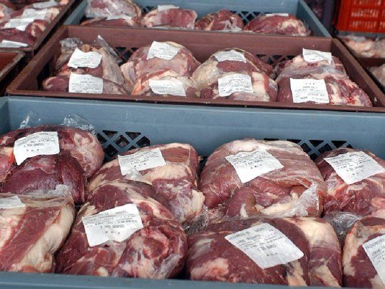 Alza importante de exportaciones de carne vacina en agosto.