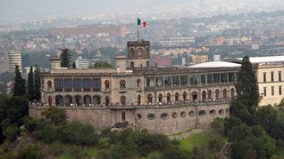 El Castillo de Chaultepec es actualmente el Museo Nacional de Historia.