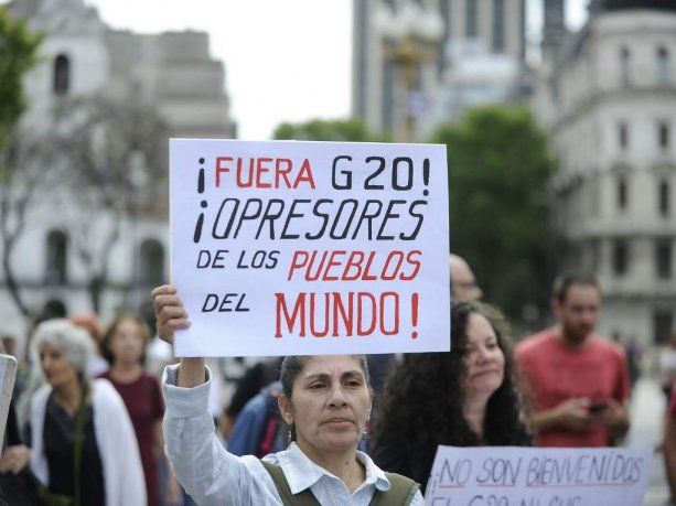 Cientos de personas se expresarán contra la visita de los líderes mundiales a Buenos Aires.