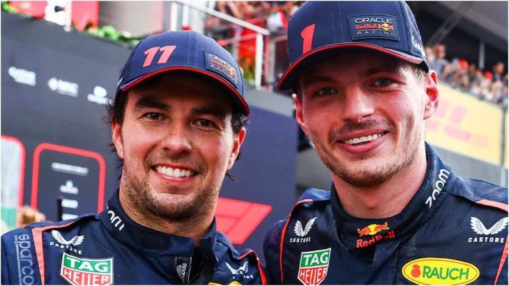 Para Sergio Checo Pérez su ex compañero de equipo en Red Bull, el neerlandés Max Verstappen es el mejor piloto de la historia de la Fórmula 1.