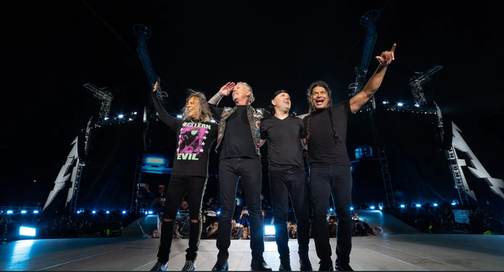 Metallica hizo saltar a más de 60 mil personas con una selección volcada a sus primeros discos