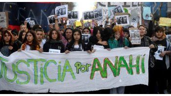 El Ni Una Menos marchó al Congreso para pedir justicia por Anahí Benítez