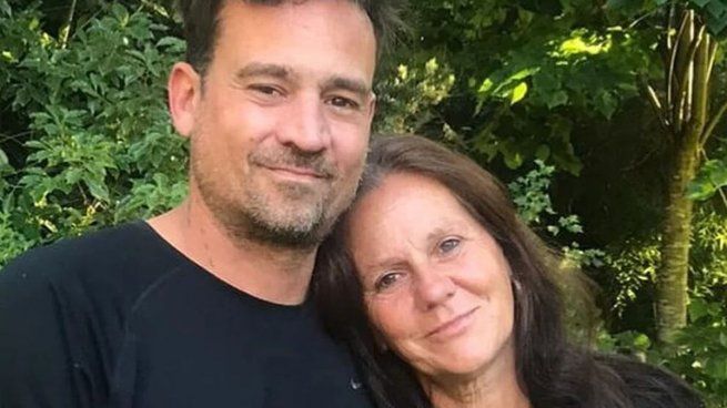 Chano y su mamá Marina.
