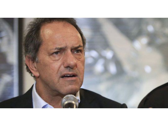 Daniel Scioli.