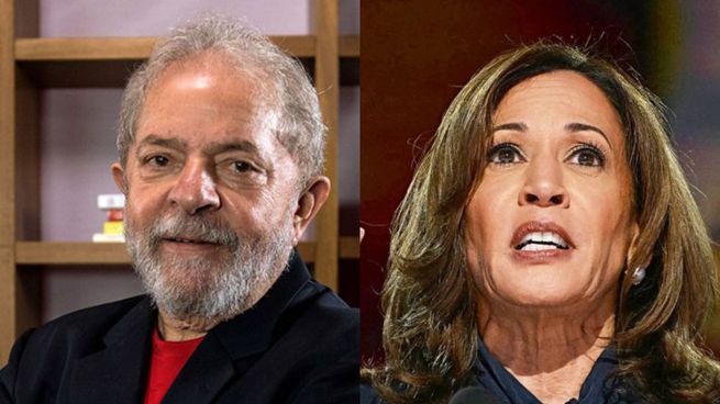 Lula respaldó a la demócrata para las elecciones: Obviamente hincho por Kamala para ganar.