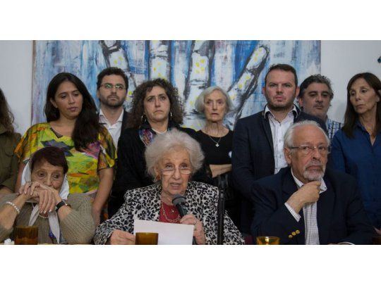 Los organismos DDHH realizaron una conferencia de prensa y apuntaron contra el Gobierno, la Iglesia y la Justicia.