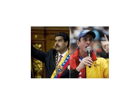 Maduro asumió la presidencia temporaria de Venezuela el viernes. Chávez lo había elegido como su sucesor. Capriles