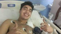 Gabriel Berón, el joven de 20 años alcanzado por un rayo en San Luis.