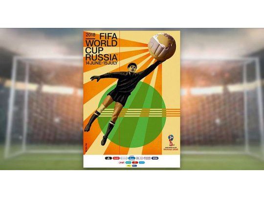 El poster oficial de Rusia 2018.