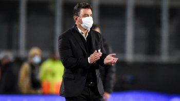 gallardo se mostro satisfecho con el empate de river