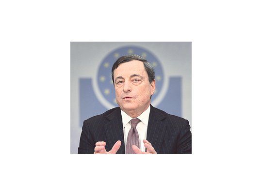 Draghi habló luego de que el BCE decidiera mantener bajas las tasas.
