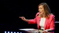 Myriam Bregman, la candidata del Frente de Izquierda, obtuvo menos del 3% de los votos.&nbsp;