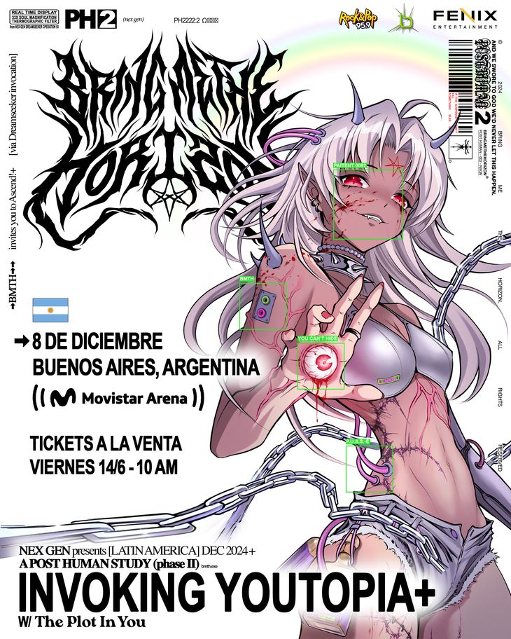 Bring Me The Horizon returns to Argentina: how and where to get tickets