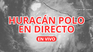 Sigue la trayectoria del huracán Polo frente a las costas de México.