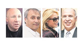 Javier Mac Allister, Horacio Baldassi, Jesica Cirio, Ricardo Lorenzetti