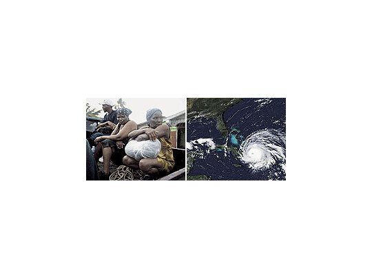 El huracán Ike, de categoría 3, llegó anoche a Cuba, donde se registraban olas de siete metros,que ya habían destruido centenares de viviendas. En Haití, su paso causó al menos37 muertos, que se suman a los 500 provocados por su antecesor, Hanna