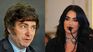 Javier Milei and Lali Espósito, a fight that has been going on for months. Javier Milei and Lali Espósito, a fight that has been going on for months.