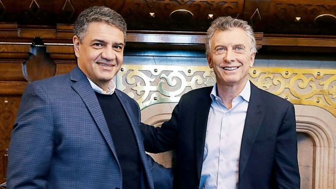 Jorge Macri y Mauricio Macri.&nbsp;