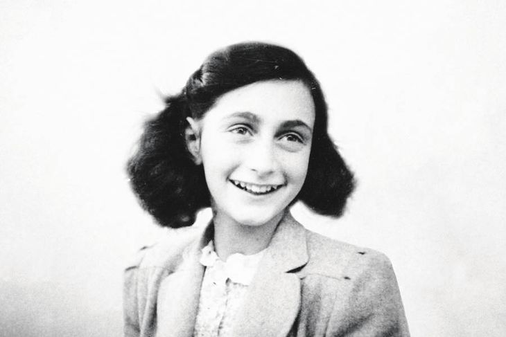 Calvary: Anne Frank hid in a loft for two years until she was found by the Nazis and taken to a concentration camp, where she died. Anna Frank.