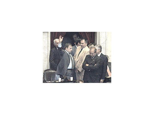 Luis Patti pisó por única y última vez la Cámara de Diputados el 5 de diciembre de 2005, cuando el kirchnerismo le impidió jurar su banca por presunta inhabilidad moral.