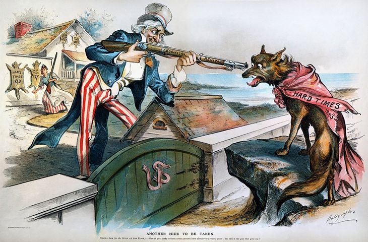 Al principio los norteamericanos pensaron que la crisis de 1893 iba a ser una como tantas que habían vivido antes. Se equivocaron. Al principio los norteamericanos pensaron que la crisis de 1893 iba a ser una como tantas que habían vivido antes. Se equivocaron.