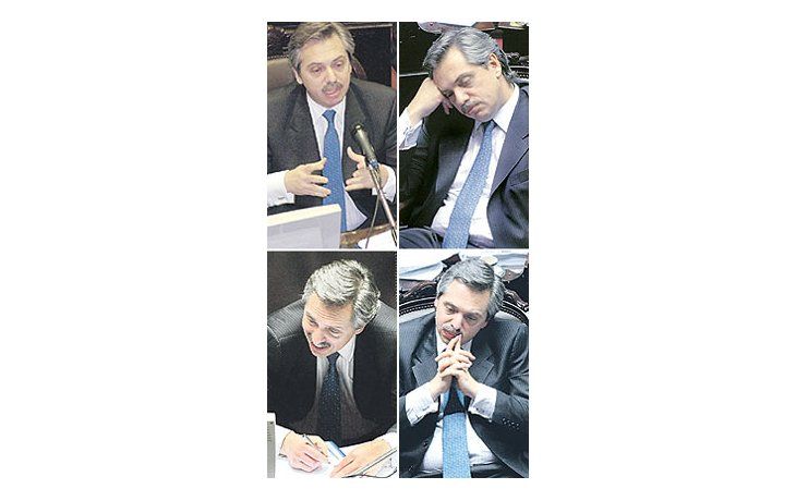 ámbito.com | Serio explica (poco). Hace que se duerme. Preguntas dan risa. A veces se interesa