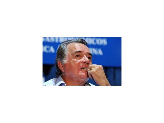 El gastronómico Luis Barrionuevo, titular de la CGT Azul y Blanca.