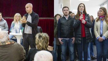 rodriguez larreta y vidal relanzaron la campana con recorridas y reuniones con vecinos