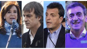 ámbito.com | Cristina, Bulrrich, Massa y Randazzo.