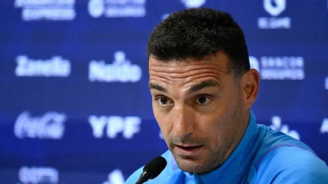 Lionel Scaloni, entrenador de la selección argentina