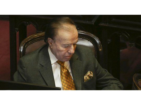El expresidente Carlos Menem