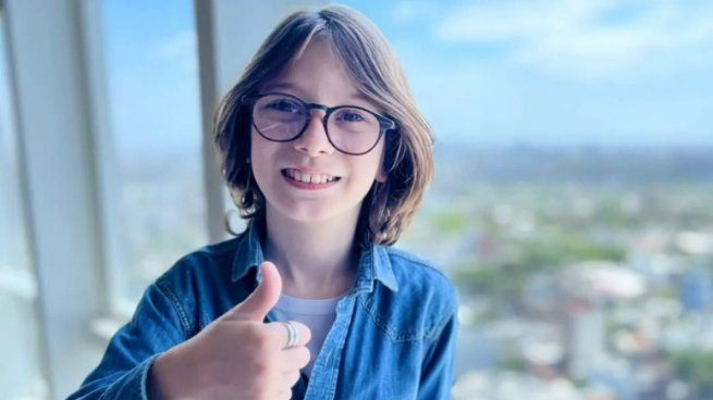 Ian Moche, el niño de 12 años que había sido criticado por Javier Milei.