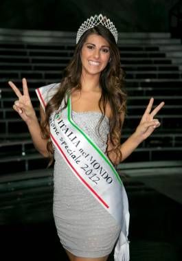 Para Italia, la más linda en su país es una rosarina (foto 1)