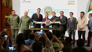 Fue presentada la Clase Nacional de Box en el Palacio Nacional.