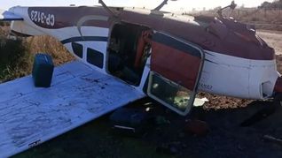 &nbsp;Aeronave estrellada en Chaco.&nbsp;