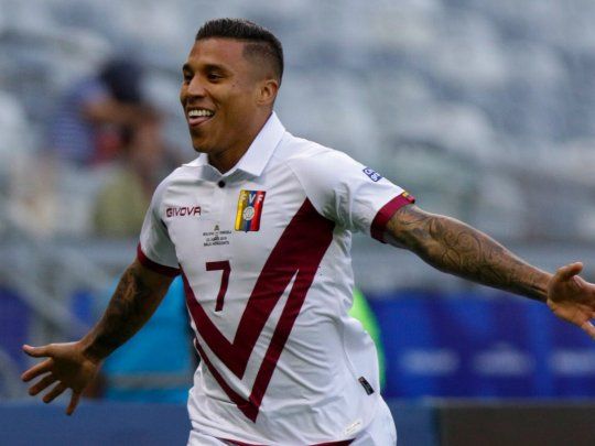 Machís anotó dos tantos para la Vinotinto.