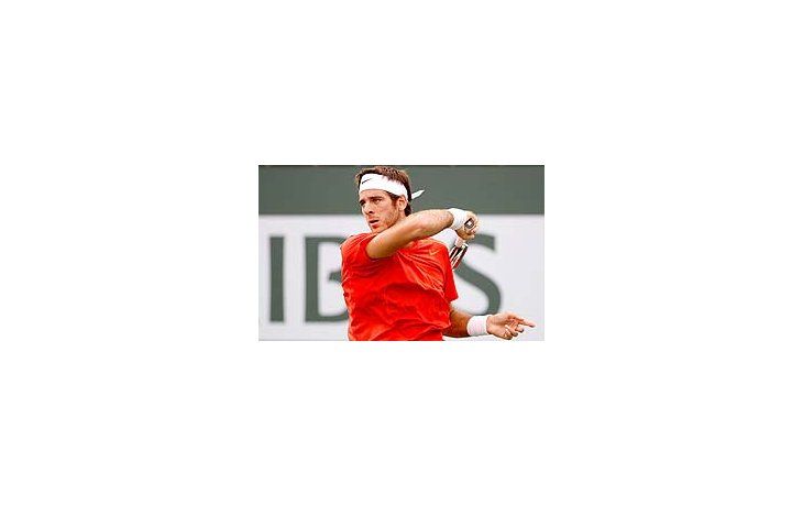 Juan Martín Del Potro continúa a paso firme.