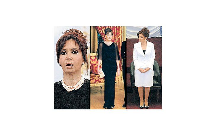 ámbito.com | Ayer, por segunda vezdesde que asumió laPresidencia, Cristina repitióla vestimenta. El mismoconjunto del 18 de enero.