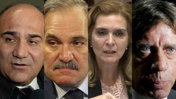 Manzur, Alperovich, Elías de Pérez y Bussi compiten para ser el próximo gobernador de Tucumán.&nbsp;