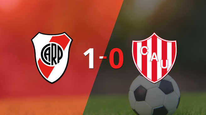 River Plate venció por la mínima a Unión