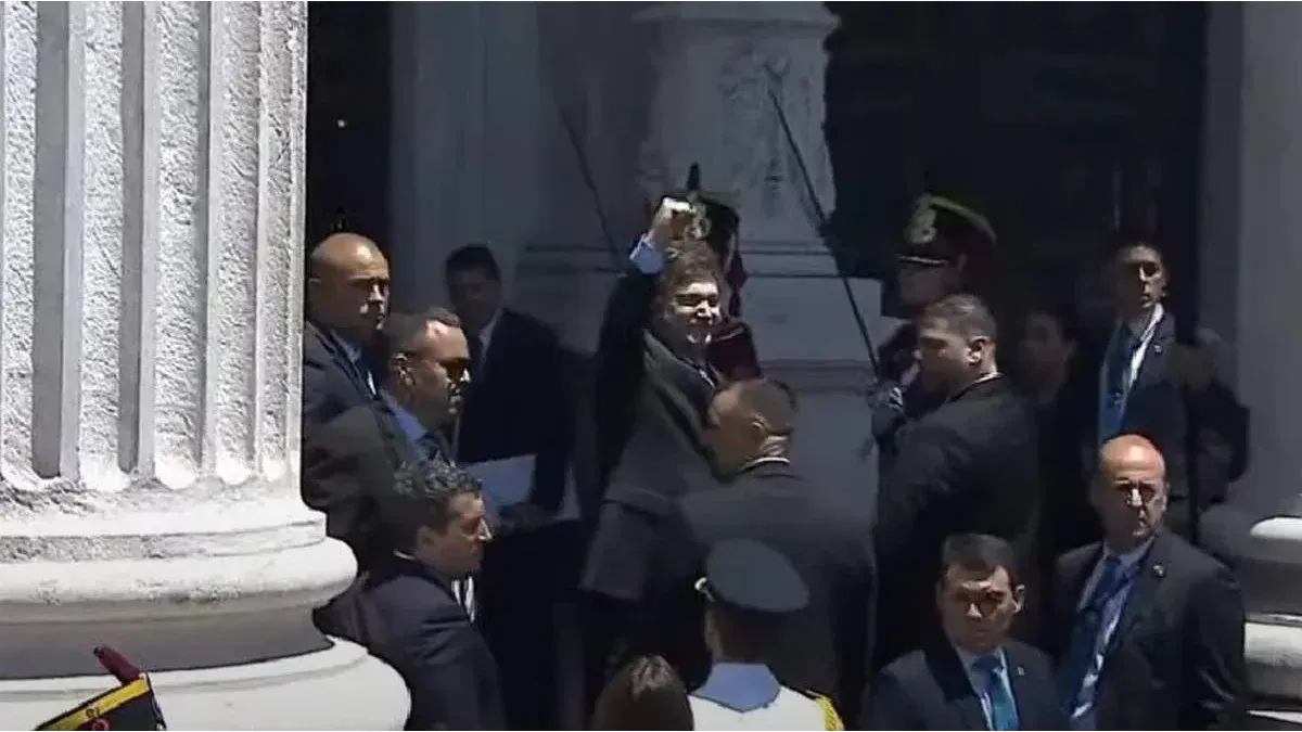 El discurso de Javier Milei en el Congreso tras jurar como presidente