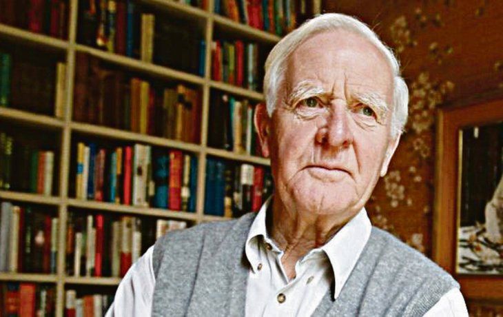 John le carré. El gran novelista de espionaje tenía 89 años.