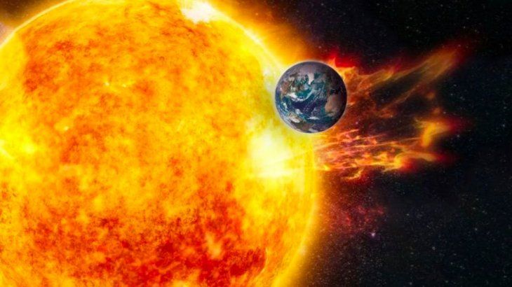 La mancha solar puede afectar el campo magnético de la Tierra. 