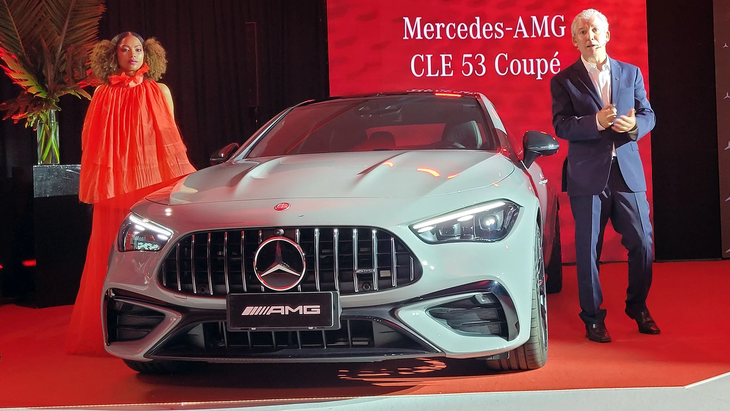 The brand new Mercedes-AMG CLE 53 4MATIC+ Coupé. The brand new Mercedes-AMG CLE 53 4MATIC+ Coupé.
