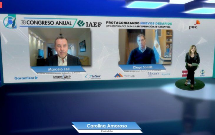 Diego Santilli participó del 38° Congreso Anual de IAEF.&nbsp;