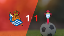celta logro sacar el empate a 1 gol en casa de real sociedad