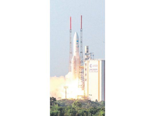Lanzó Argentina segundo satélite de comunicaciones