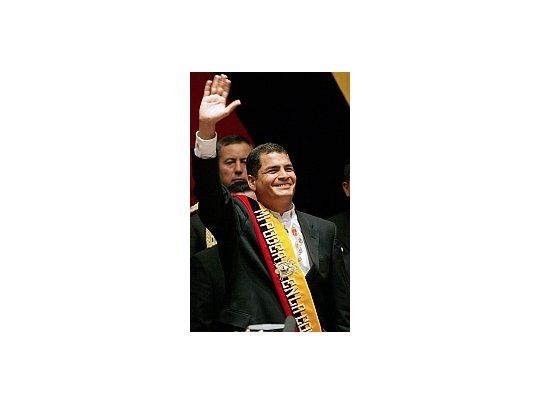 El presidente ecuatoriano, Rafael Correa.