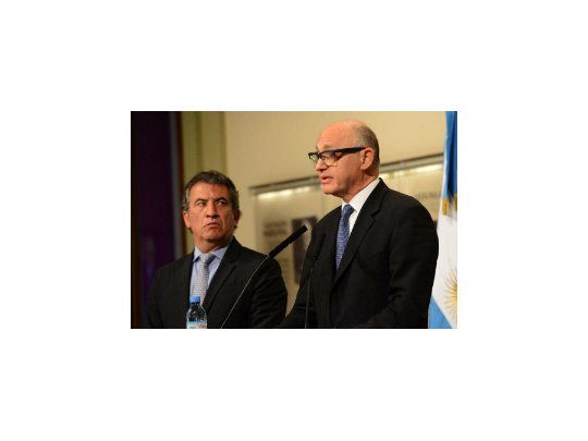 Sergio Urribarri y Héctor Timerman.